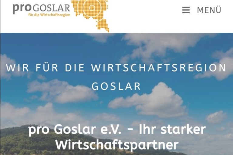 Read more about the article Relaunch der pro-Goslar-Website