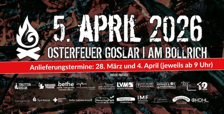 Mehr über den Artikel erfahren Osterfeuer am 5. April 2026